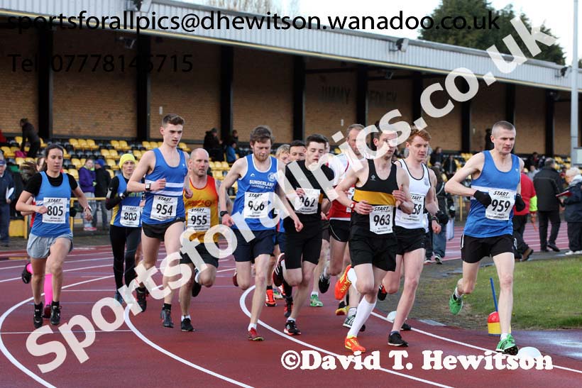 North Eastern 10000 metres Championships, Monkton Stadium, Jarrow. Photo: David T. Hewitson/Sports for All Pics
